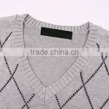 Wholesale V Neck Cheap Men Sweater Vest photo-2