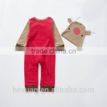 Boy Rompers 2017 Best Sale Long Sleeve Stripe Style Cotton Baby Clothes photo-3