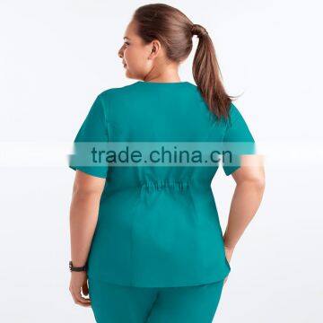 New Style Plus Size Hospital Medical Nurse Uniform Design Scrub Suit Set photo-2