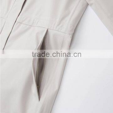 All-weather Style Blocktech Waterproof Windproof Long Jacket Women's photo-5