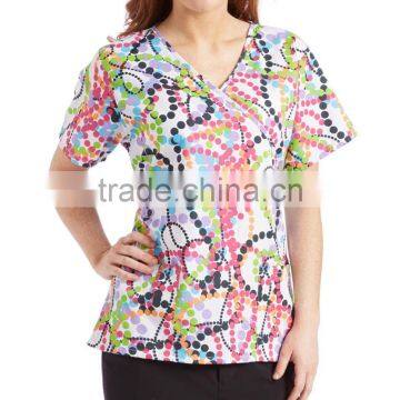 New Style Wholesale Hospital Medical Cheap Nursing Scrubs Nurse Uniform Designs Suits photo-4
