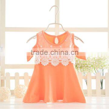 Wholesale Summer Cotton Printing Baby Girl Shirt Dress photo-2