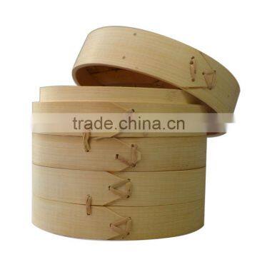 Round Bamboo Steamer