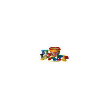 Round Bucket Dough Toys