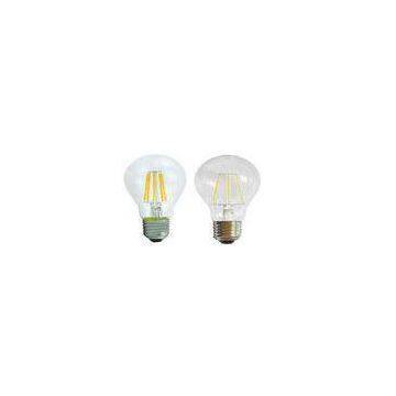 Bright3000k Indoor E27 Led Lamp LED Filament Bulb With Clear Cover