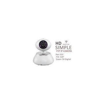 PTZ Infrared Plug And Play IP Security Camera High Definition 3.6mm Lens