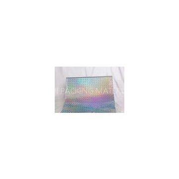 Greeting Card Holographic Stamping Foil , Silver Foil Food Packaging