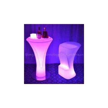 LED Commercial Umbrella-shaped Bar Cocktail Table