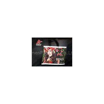 Flower Design Recycled Laminated Non Woven Bag Customised Size