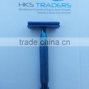 Hks Full Titanium Blue Safety Razor