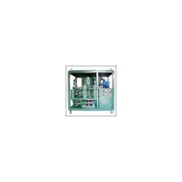 ZYD TWO-STAGE HIGH EFFICIENT VACUUM OIL FILTER MACHINE