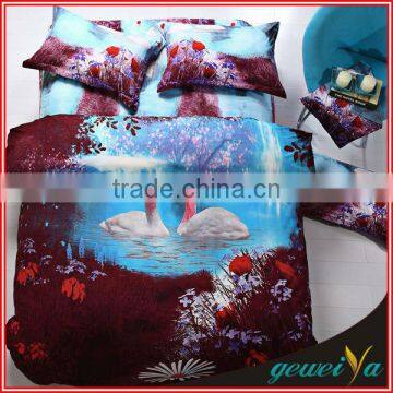 High Quality Twill Cotton Custom 3D Printing Bed Set