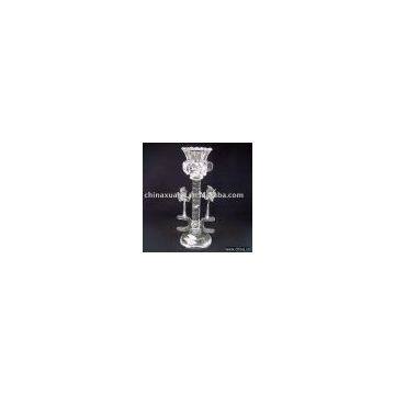 crystal candle holder ,crystal candlestick
