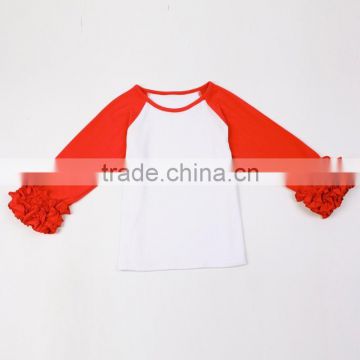 Latest Crossfit Clothes Appare Baby Girls Top Design Fall 100% Organic Cotton Baby Clothing