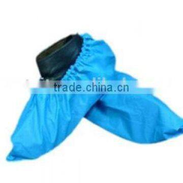 Virgin material of cpe shoe cover by machine