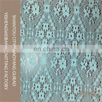 Beautiful Classic Knitted White Flower Stretch Irish Lace Fabric photo-2