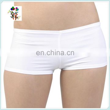 Party Fancy Dress White Lycra Sexy Shorts HPC-2498