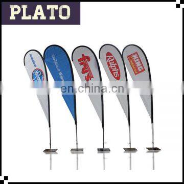 Printed teardrop banner ffor promotion/flying flag and banner for advertising