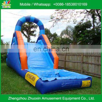 Perfect Blue Inflatable Rainbow water slide