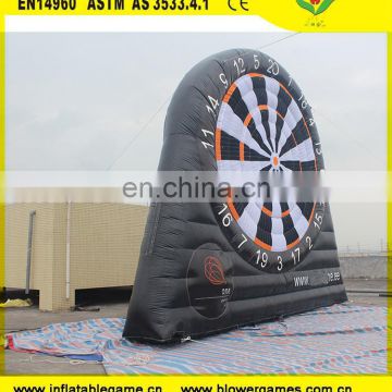 Fashion large soccer dart game boart inflatable kick darts for sale