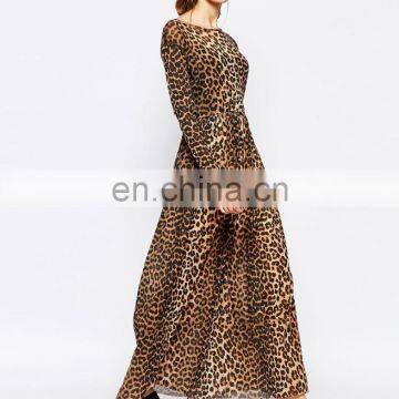 WOMEN MAXI DRESS, muslim chiffon maxi dresses, long sleeve maxi dress CQ1589