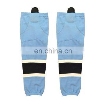 100% polyester Sky-Blue Dallas Stars Ice Hockey Socks