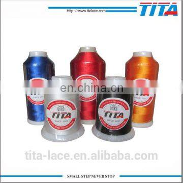 Best Polyester Embroidery Thread Dope Dyed Filament 120d 2 Ply for Machine photo-3