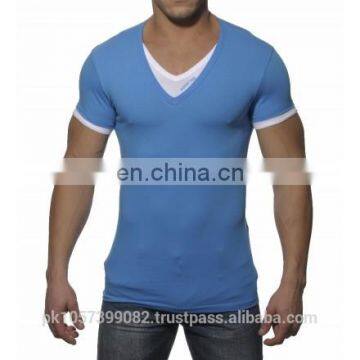 high quality v neck t shirts -