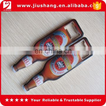 custom shape magnetic beer bottle opener with epoxy coated