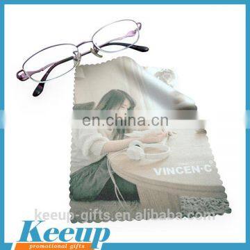Logo Products Custom 4C Print Jewelry Eyeglasses Lens Microfiber Cleaning Cloth photo-5