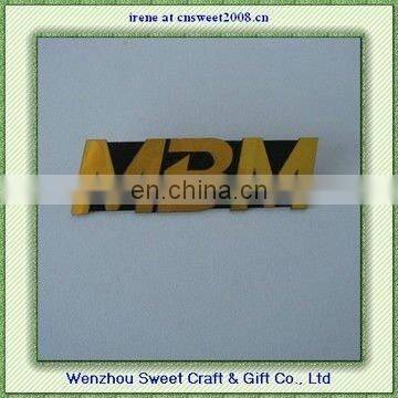 Metal Butterfly Shape Wedding Invitation Metal Logo Metal Badge photo-4