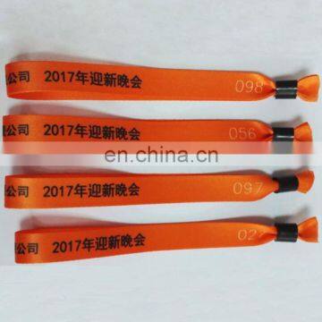 Custom Fabric Wristbands With Disposable Fastener for Event photo-6