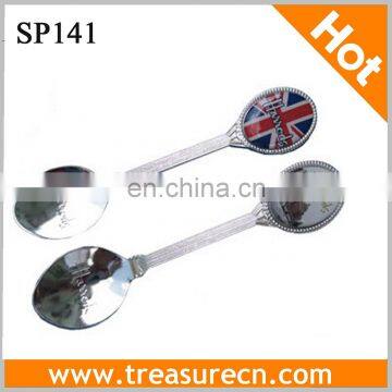 Food Grade SGS Tested Metal Souvenir UK Teaspoon