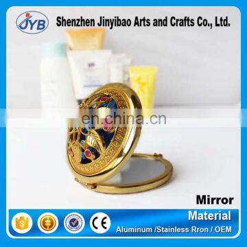 Custom Wholesale Folding Jeweled Makeup Mirror photo-5