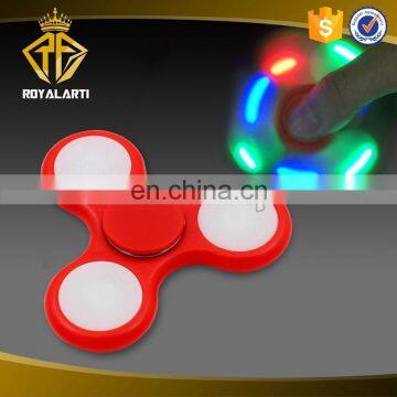 Hot Sale Cheap ABS LED Fidget Spinner Relieve Stress Toy