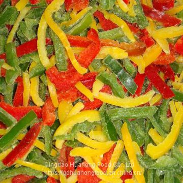 IQF Frozen Yellow Pepper Strips