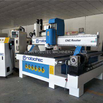 Heavy Duty 3D Wood CNC Machine 4x8 Feet CNC Milling Machine With Rotary 4 Axis CNC Engraving Machine ATC Spindle CNC Router photo-4