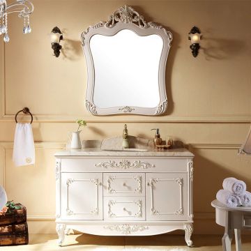 Chinese furniture manufacture produced economical bathroom vanity cabinet