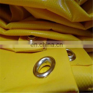 Yellow sun protection water proof high quality pe tarps pe tarpaulin