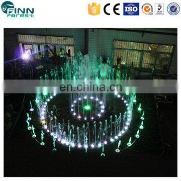 Park Garden Decoration Colorful Led Water Dancing Floor Fountain photo-6