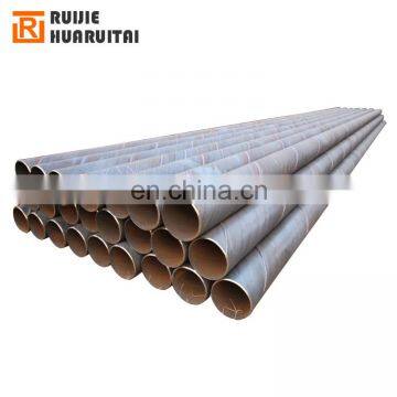 low pressure large diameter welded spiral pipe oil drilling fluids steel pipe