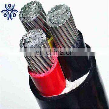 Al conductor pvc insulated and sheathed aluminum electrical underground wire