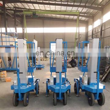 7LSJLI Shandong SevenLift 4 meter portable single column electric paint hydro tilt lift table