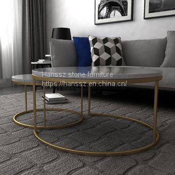 High Quality Marble Coffee Table Marble Center Table for Furniture photo-3