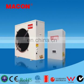 MACON mini split type EVI DC inverter heat pump water heater