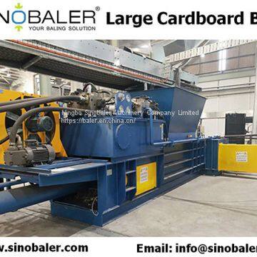 Large Cardboard Baler Machine