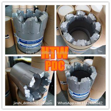 PDC HTW diamond core bit, impregnated diamond core drill bits & reamers, exploration drilling, rock coring, geotechnical drilling bits