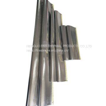 Heat Sheath Aluminized Sleeving With Velcro photo-2
