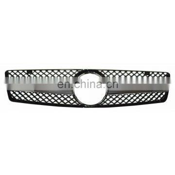 90-02 Front Grille Grill Black For Mercedes Benz W129 R129 SL500 SL600 SL Class