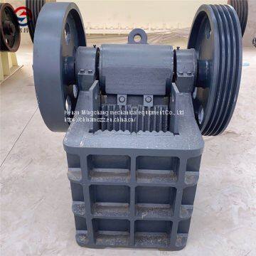 8 Horsepower Driven Jaw Crusher, Beneficiation Building Material Granite Cobblestone Crusher